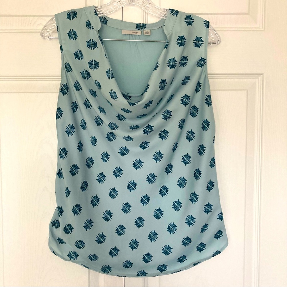 Halogen woman’s drape neck blouse
